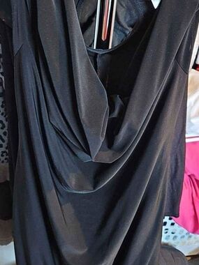Black NWOT Cowl Neck Dress